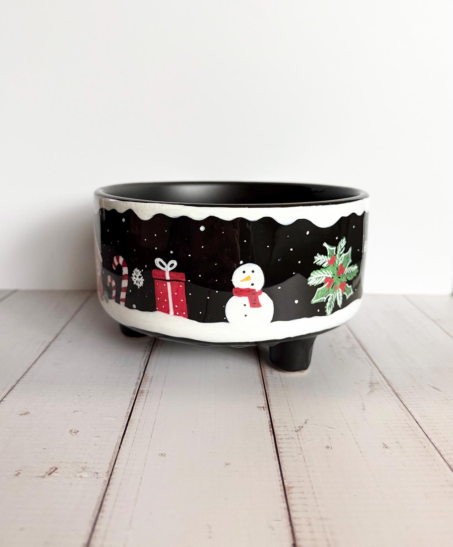 Gingerbread House Dog Bowl Set | Special Edition 3 Leg Christmas Bowls Design